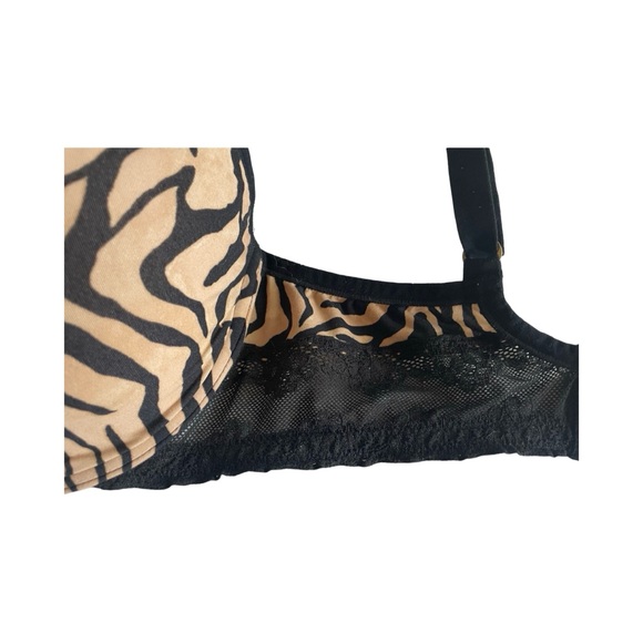 Natori Bliss Perfection T-Shirt Bra Zebra Print Size 34DDD - Picture 6 of 7